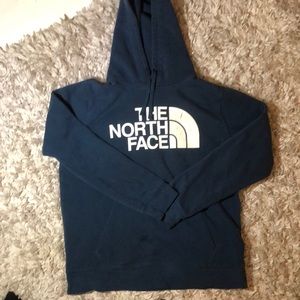 The North Face dark blue hoodie
